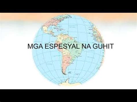 espesyal na guhit sa globo|Globo .